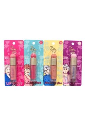 The Golden Girls Lip Gloss Set of 4 – Shimmer Lip Gloss Collection